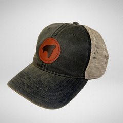 Sauce Drip Leather Patch Hat