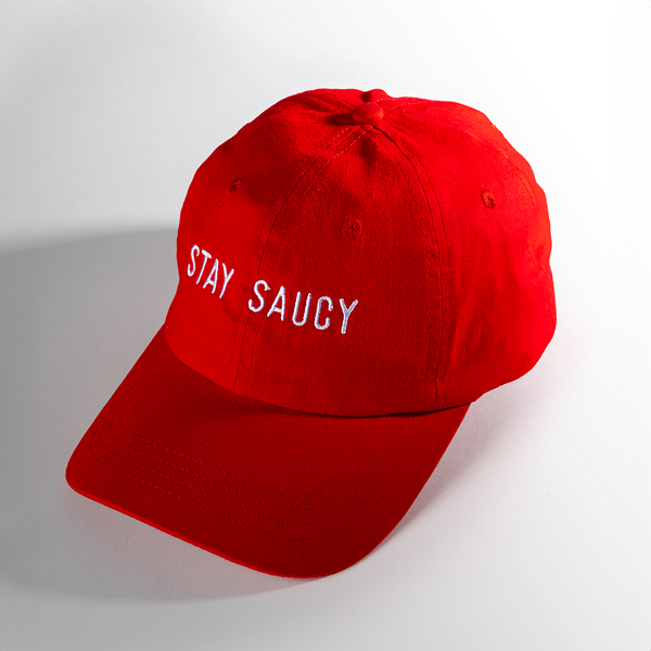 Stay Saucy Red Cap